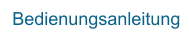 Bedienungsanleitung